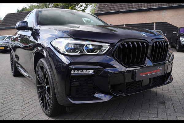 BMW X6 XDrive40i High Executive | Panorama | 360cam | Carbon | Adaptieve cruise control | Kristallen pook | 22 inch | Dealer onder