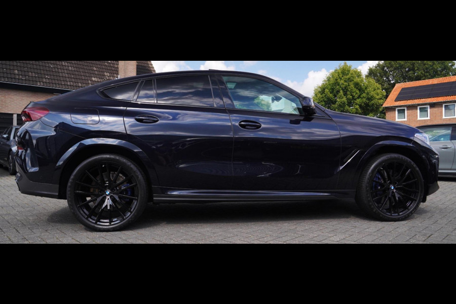 BMW X6 XDrive40i High Executive | Panorama | 360cam | Carbon | Adaptieve cruise control | Kristallen pook | 22 inch | Dealer onder