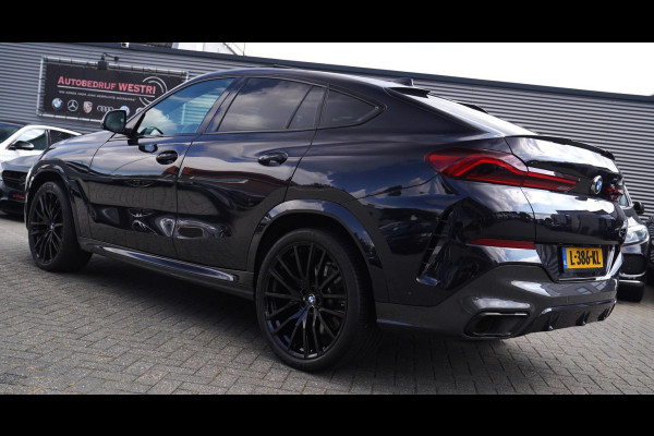 BMW X6 XDrive40i High Executive | Panorama | 360cam | Carbon | Adaptieve cruise control | Kristallen pook | 22 inch | Dealer onder