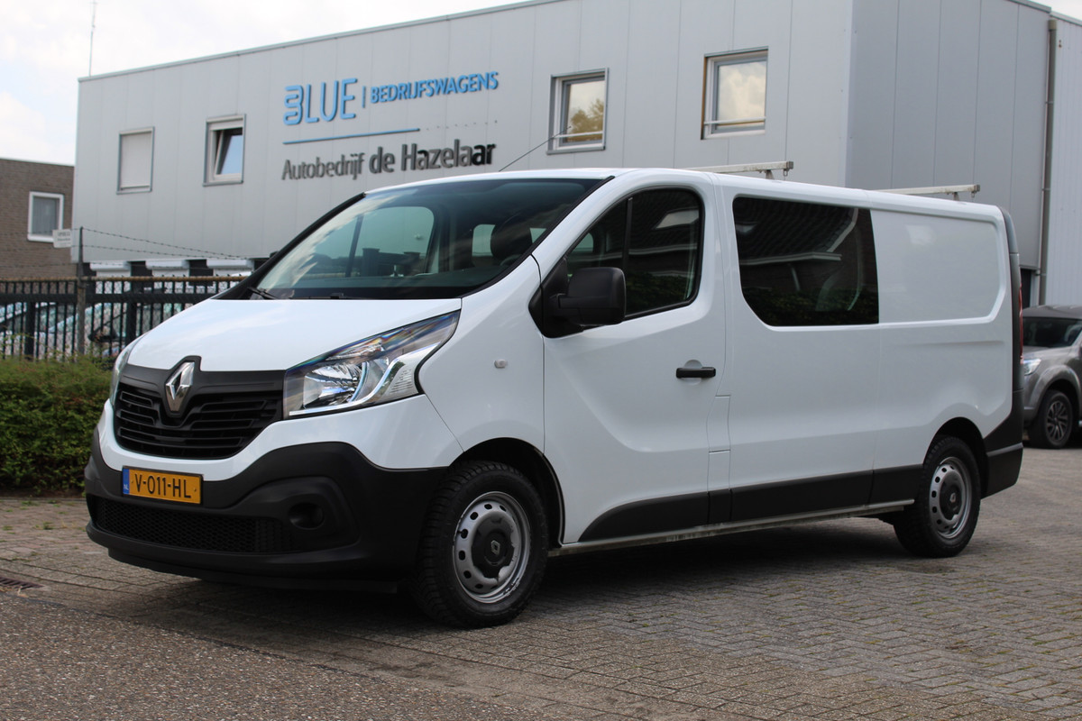 Renault Trafic T29 1.6 dCi 125PK Euro6 L2 Dubbele Cabine Comfort Energy ✓airco ✓cruise ✓navi ✓trekhaak