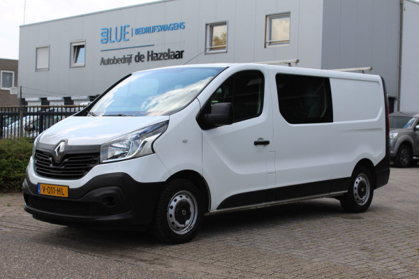 Renault Trafic T29 1.6 dCi 125PK Euro6 L2 Dubbele Cabine Comfort Energy ✓airco ✓cruise ✓navi ✓trekhaak