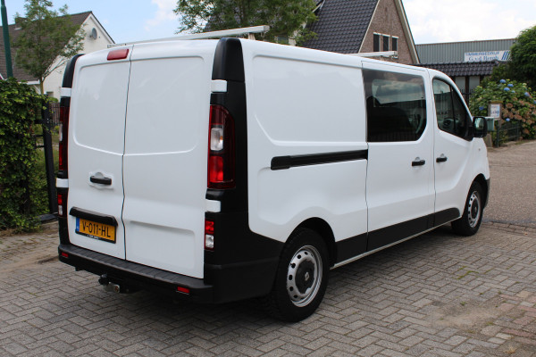 Renault Trafic T29 1.6 dCi 125PK Euro6 L2 Dubbele Cabine Comfort Energy ✓airco ✓cruise ✓navi ✓trekhaak