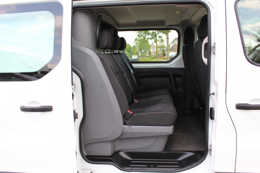 Renault Trafic T29 1.6 dCi 125PK Euro6 L2 Dubbele Cabine Comfort Energy ✓airco ✓cruise ✓navi ✓trekhaak