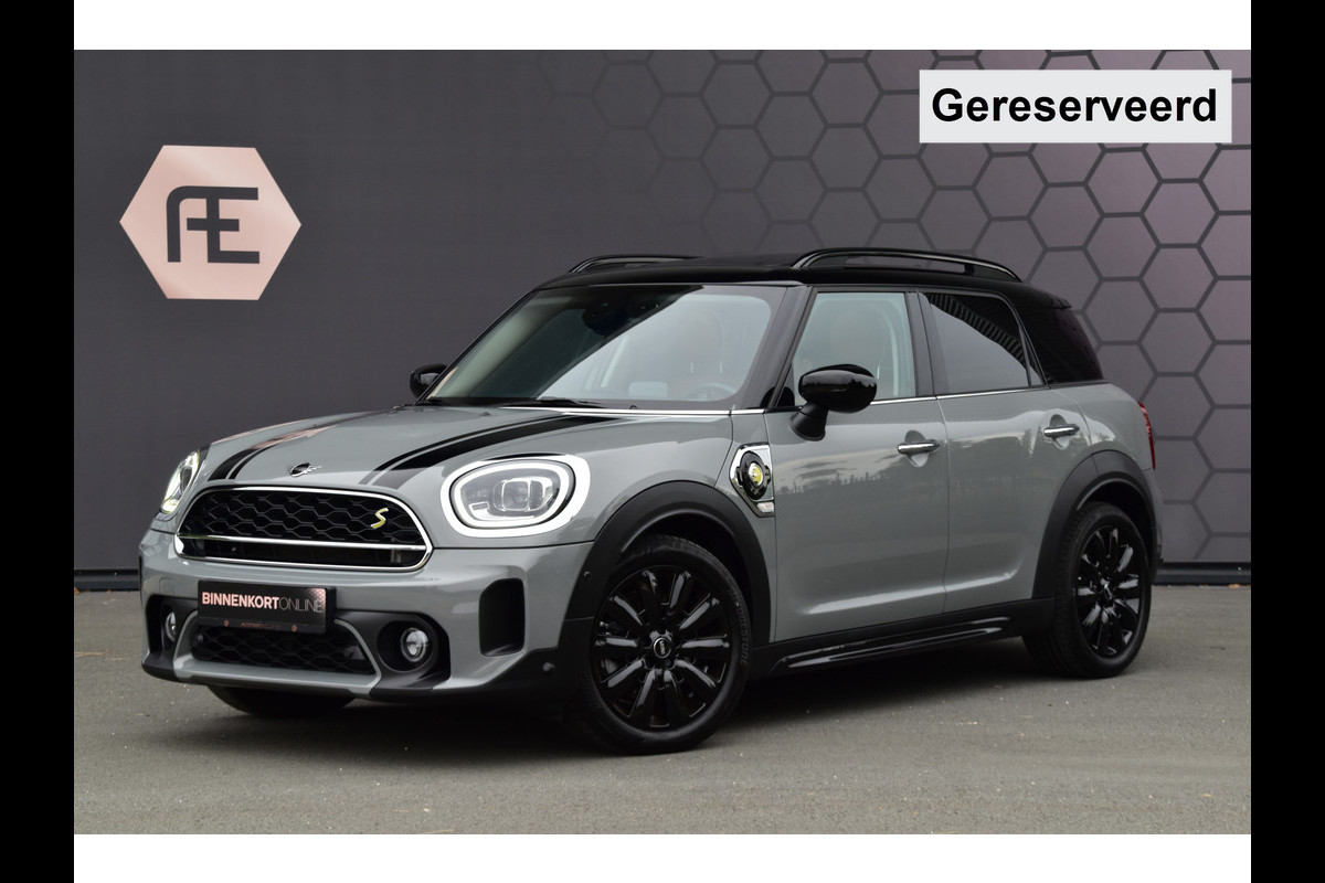 MINI Countryman Cooper S E ALL4 ALL4 BTW-AUTO | ADAPTIVE CRUISE | ELEKTRISCHE STOELEN + MEMORY | VOORUITVERWARMING | CARPLAY | ACHTERKLEP ELEKTRISCH | PANORAMADAK | HEAD UP DISPLAY |