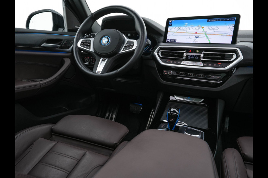 BMW iX3 High-Executive M-Sport-Pack 80 kWh [ 3-Fase ] (INCL-BTW) *PANO | VERNASCA-VOLLEDER | HEAD-UP | ADAPT.CRUISE | FULL-LED | HARMAN/KARDON-SURROUND | BLIND-SPOT | MEMORY-PACK | SPORT-SEATS | VIRTUAL-COCKPIT | SURROUND-VIEW  | DAB | NAVI-FULL