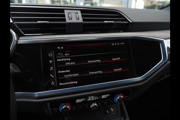 Audi RS Q3 Sportback / RS Stoelen / Sonos / Pano / 360 / Adaptive / Keyless / Ambient / Carbon / Blind spot