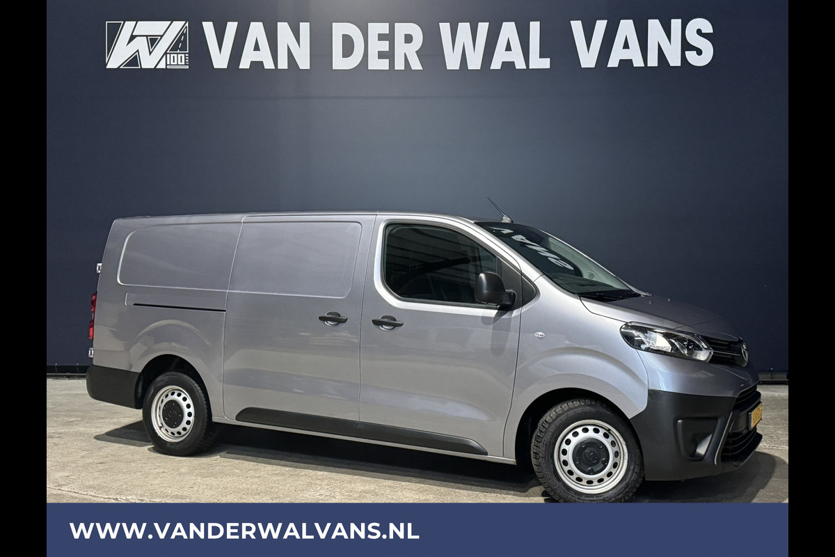 Toyota ProAce 2.0 D-4D 122pk L3H1 XL Euro6 Airco | 2500kg Trekhaak | Navigatie | Parkeersensoren Bijrijdersbank, cruisecontrol, apple carplay, android auto