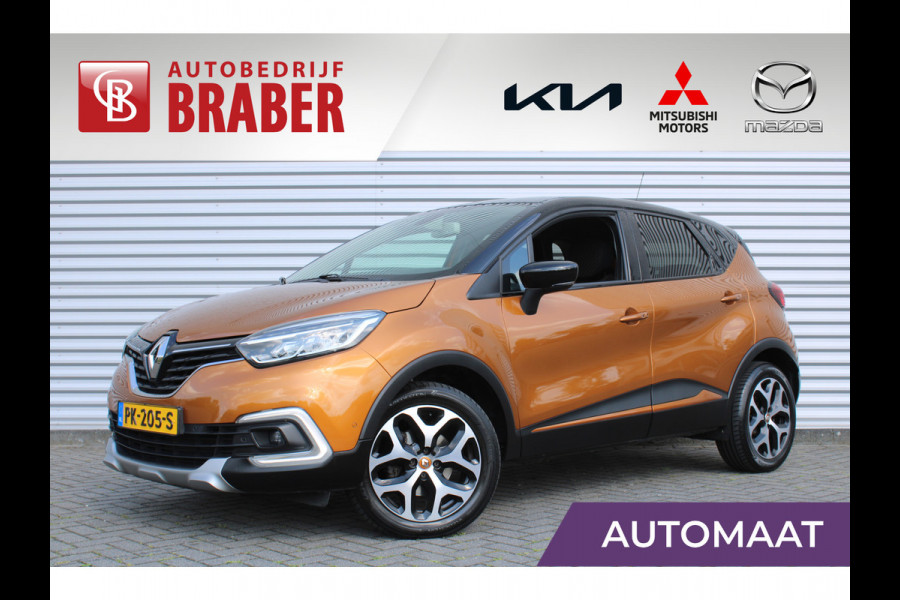 Renault Captur 1.2 TCe Intens | Navi | Automaat | 17" LM | Camera | Keyless | Cruise | Trekhaak |