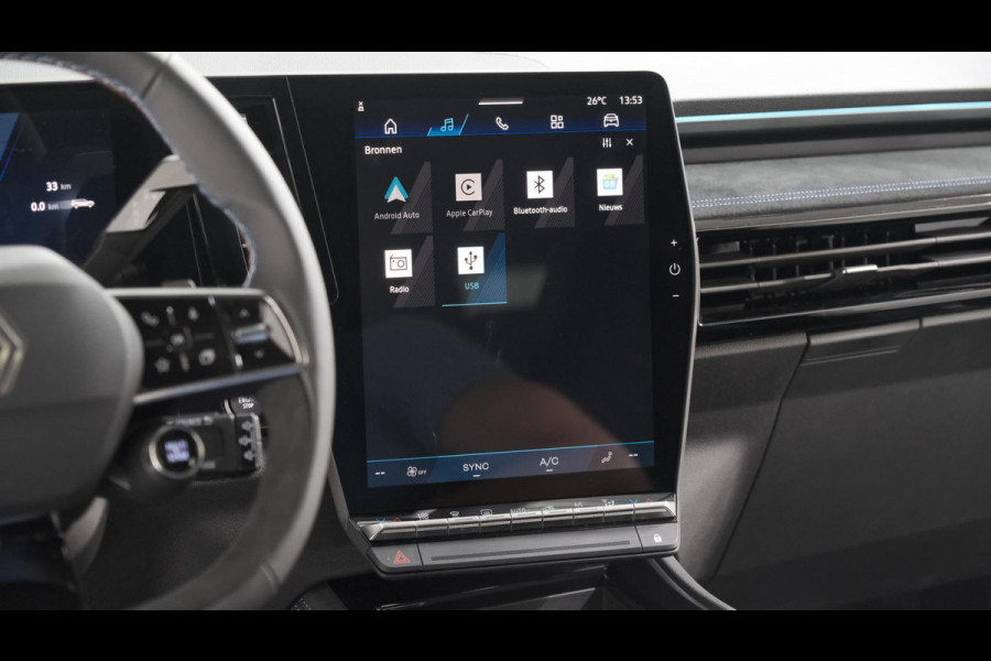 Renault Austral E-Tech Hybrid 200 Techno Esprit Alpine | 1800 KG Trekgewicht | 360 Camera | Apple Carplay | Parkeersensoren
