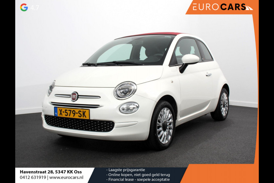 Fiat 500C 1.2 Automaat Lounge | Navigatie | Apple Carplay/Android Auto | Cruise Control | Airco | Dab | Parkeersensoren Achter | Lichtmetalen Velgen |