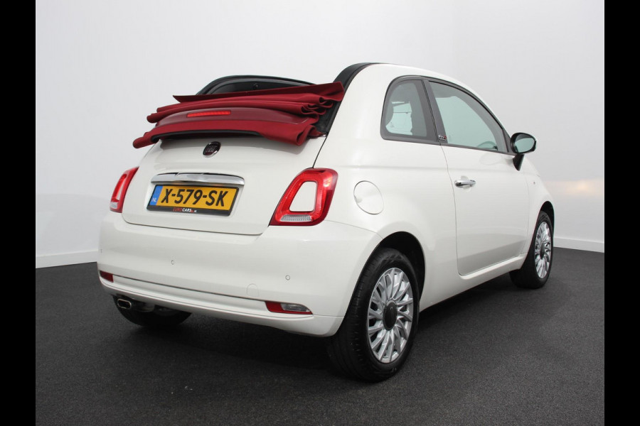 Fiat 500C 1.2 Automaat Lounge | Navigatie | Apple Carplay/Android Auto | Cruise Control | Airco | Dab | Parkeersensoren Achter | Lichtmetalen Velgen |