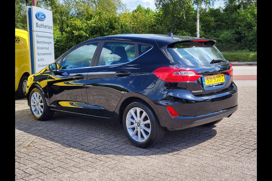 Ford Fiesta 1.0 EcoBoost Titanium 100pk Adaptieve Cruise | Voorruit verwarming | Achteruitrijcamera | Apple Carplay / Android auto | Keurig onderhouden