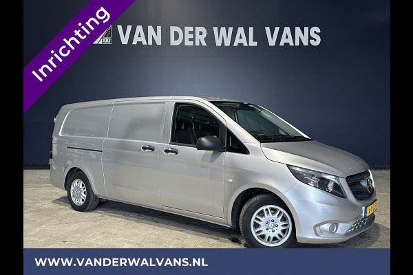 Mercedes-Benz Vito 114 CDI L3H1 Inrichting Euro6 Airco | 2x Zijdeur | Camera | Navigatie | Trekhaak | Cruisecontrol Stoelverwarming, Bijrijdersbank, Leder