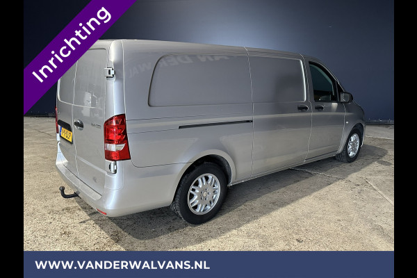 Mercedes-Benz Vito 114 CDI L3H1 Inrichting Euro6 Airco | 2x Zijdeur | Camera | Navigatie | Trekhaak | Cruisecontrol Stoelverwarming, Bijrijdersbank, Leder