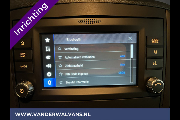 Mercedes-Benz Vito 114 CDI L3H1 Inrichting Euro6 Airco | 2x Zijdeur | Camera | Navigatie | Trekhaak | Cruisecontrol Stoelverwarming, Bijrijdersbank, Leder