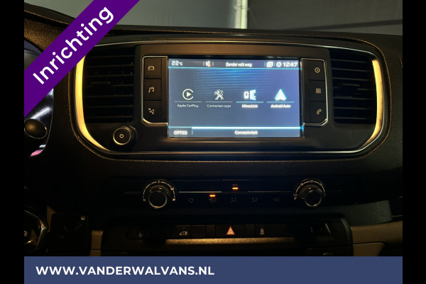 Peugeot Expert 2.0 BlueHDI 123pk L3H1 inrichting Euro6 Airco | Navigatie | Camera | 2500kg Trekhaak | Omvormer Apple Carplay, Android Auto, Cruisecontrol, Parkeersensoren, Bijrijdersbank