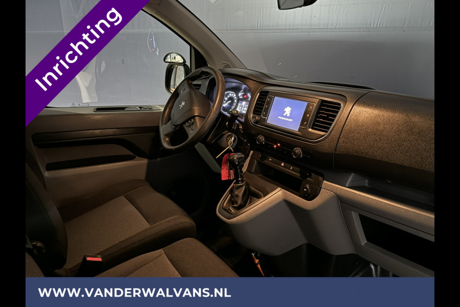 Peugeot Expert 2.0 BlueHDI 123pk L3H1 inrichting Euro6 Airco | Navigatie | Camera | 2500kg Trekhaak | Omvormer Apple Carplay, Android Auto, Cruisecontrol, Parkeersensoren, Bijrijdersbank