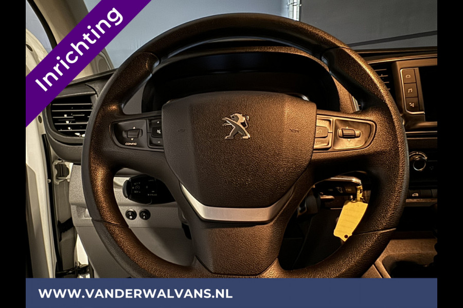 Peugeot Expert 2.0 BlueHDI 123pk L3H1 inrichting Euro6 Airco | Navigatie | Camera | 2500kg Trekhaak | Omvormer Apple Carplay, Android Auto, Cruisecontrol, Parkeersensoren, Bijrijdersbank