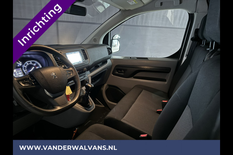 Peugeot Expert 2.0 BlueHDI 123pk L3H1 inrichting Euro6 Airco | Navigatie | Camera | 2500kg Trekhaak | Omvormer Apple Carplay, Android Auto, Cruisecontrol, Parkeersensoren, Bijrijdersbank