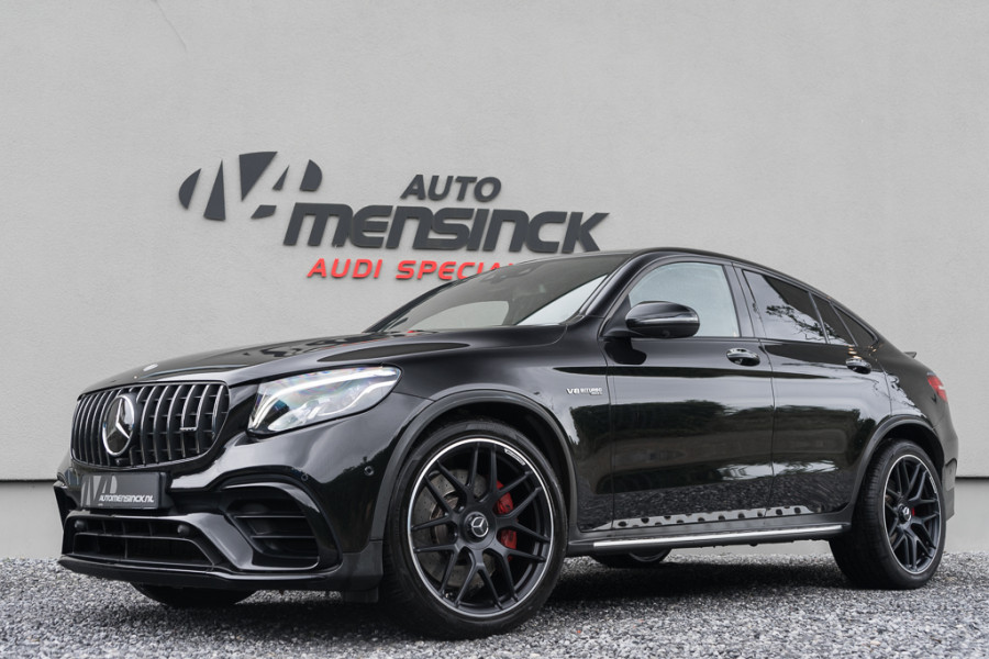 Mercedes-Benz GLC Coupé AMG 63 S 4MATIC+ / Sterrenhemel/ Leder/ Navigatie/ Burmester Sound System/ Schuif-/kanteldak/ 375kW (510PK)