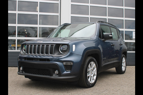 Jeep Renegade 1.5T e-Hybrid Altitude | MY24| Adapt. Cruise | Schuif/Kanteldak | Keyless | BSM | Navi | Apple Carplay | Uit voorraad leverbaar !