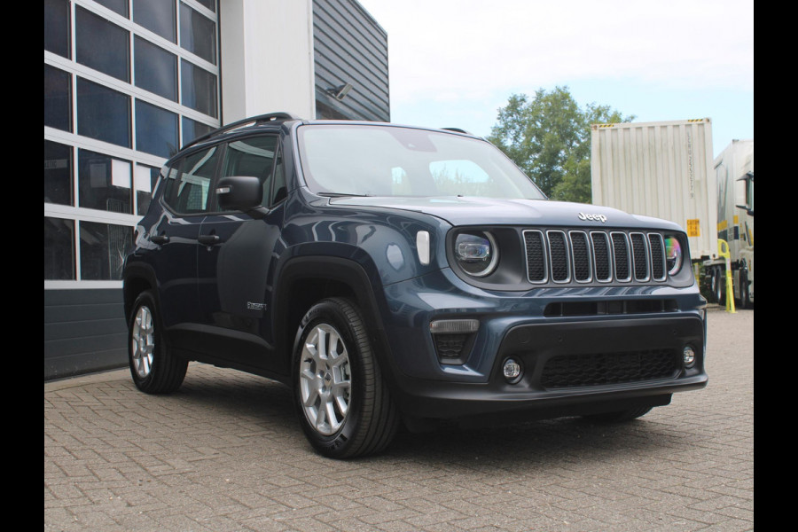 Jeep Renegade 1.5T e-Hybrid Altitude | MY24| Adapt. Cruise | Schuif/Kanteldak | Keyless | BSM | Navi | Apple Carplay | Uit voorraad leverbaar !