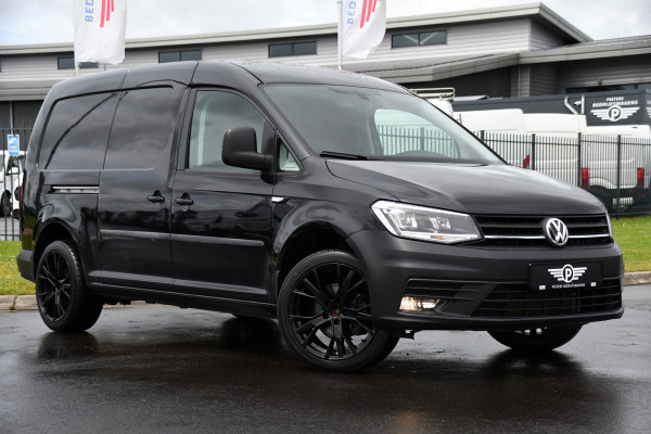 Volkswagen Caddy 2.0 TDI L2H1 Maxi Black Edition Highline Camera, Cruise, 102PK, Automaat, Trekhaak, Stoelverwarming, LED, Standkachel,