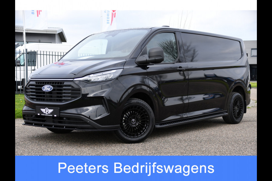 Ford Transit Custom 300 2.0 TDCI L2H1 Black Edition Adaptieve Cruise, Camera, Automaat, 136PK, Multimedia, BLIS, LED, BOM VOL!