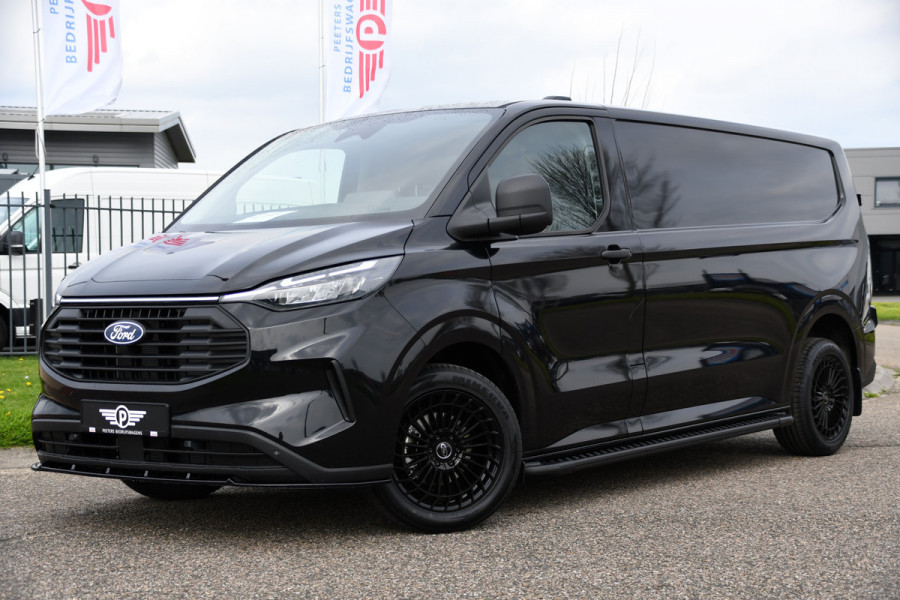 Ford Transit Custom 300 2.0 TDCI L2H1 Black Edition Adaptieve Cruise, Camera, Automaat, 136PK, Multimedia, BLIS, LED, BOM VOL!