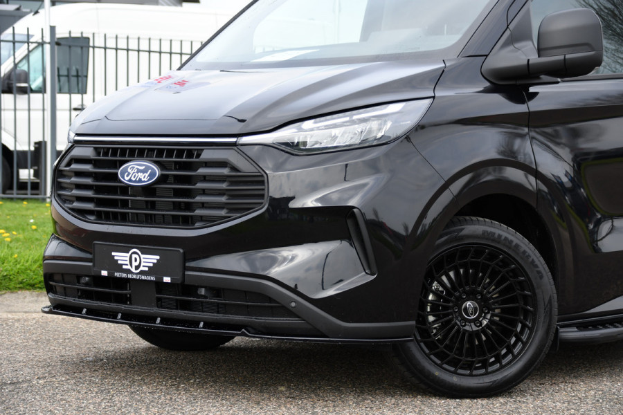 Ford Transit Custom 300 2.0 TDCI L2H1 Black Edition Adaptieve Cruise, Camera, Automaat, 136PK, Multimedia, BLIS, LED, BOM VOL!