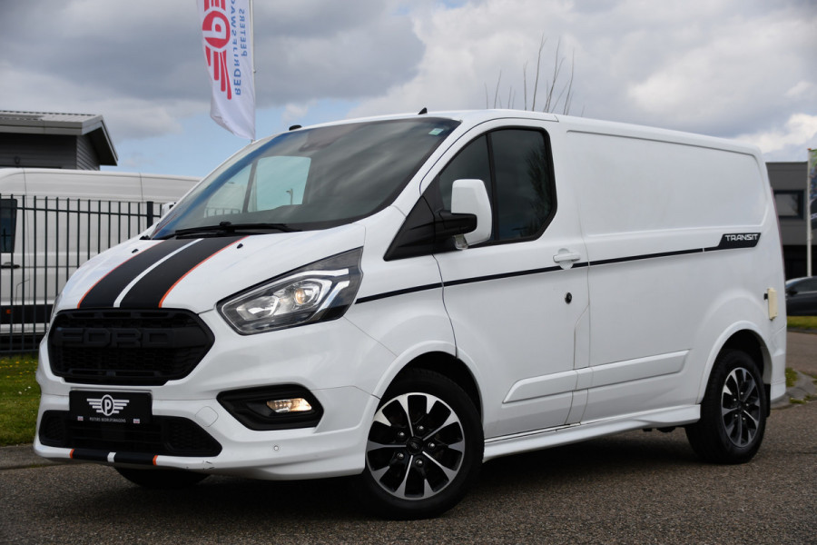 Ford Transit Custom 310 2.0 TDCI L1H1 Sport Camera, Cruise, Carplay, 170PK, Automaat, Leder, LED, Trekhaak,