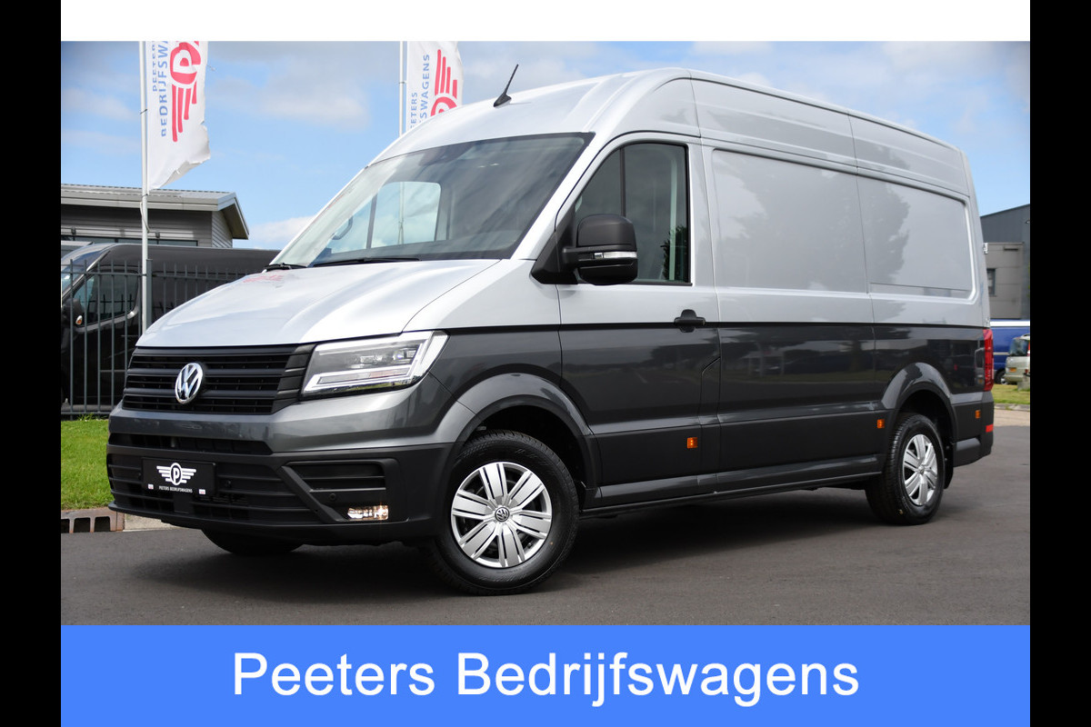 Volkswagen Crafter 35 2.0 TDI L3H3 Highline Adaptieve Cruise, Camera, LED, Carplay, 177PK, Automaat, Two Tone, UNIEK!