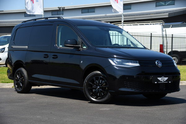 Volkswagen Caddy Cargo Maxi Black Edition 2.0 TDI Virtual, Camera, Cruise, Carplay, 122Pk, Stoelverwarming, Automaat, Trekhaak