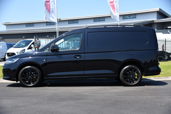 Volkswagen Caddy Cargo Maxi Black Edition 2.0 TDI Virtual, Camera, Cruise, Carplay, 122Pk, Stoelverwarming, Automaat, Trekhaak