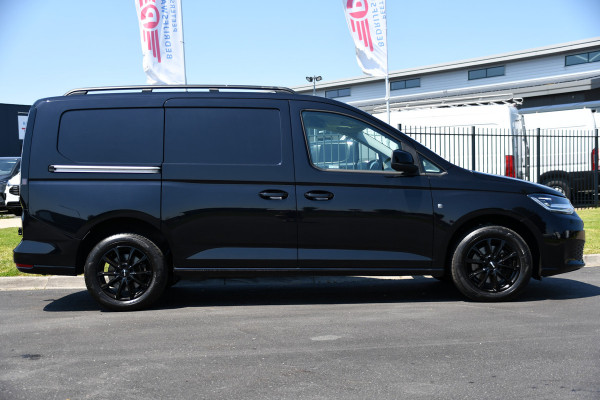 Volkswagen Caddy Cargo Maxi Black Edition 2.0 TDI Virtual, Camera, Cruise, Carplay, 122Pk, Stoelverwarming, Automaat, Trekhaak