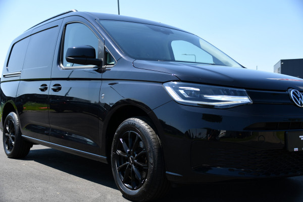 Volkswagen Caddy Cargo Maxi Black Edition 2.0 TDI Virtual, Camera, Cruise, Carplay, 122Pk, Stoelverwarming, Automaat, Trekhaak