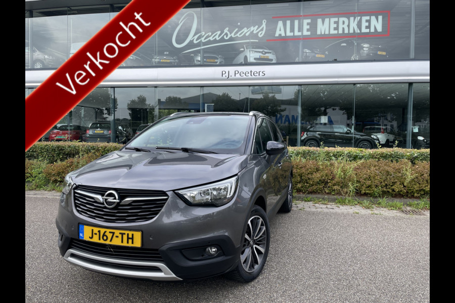 Opel Crossland X 1.2 Turbo Innovation Automaat / Clim.control - Cruise control - Parks. V+A - Navi - Radio/USB/AUX/TEL/DAB - A-uitrijcam. - MFL-Stuurwiel - ML - LMV - Trekhaak - Ramen E-V+A - Spiegels E-V+VW