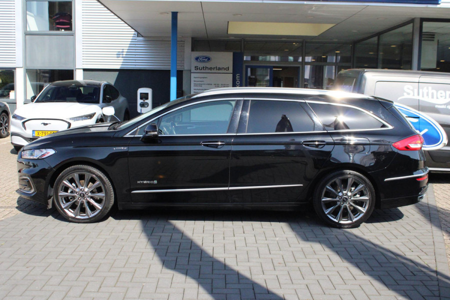 Ford Mondeo Wagon 2.0 IVCT HEV Vignale | Stoelverwarming + koeling | Full leder |  Elektrische achterklep | Navigatie | Camera