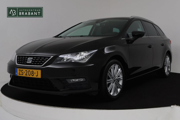 Seat León ST 1.5 TSI Xcellence Intense Automaat (NAVIGATIE, CAMERA, CARPLAY, PARKEERSENSOREN, 1e EIGENAAR, GOED ONDERHOUDEN)