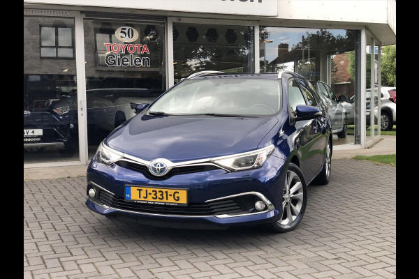 Toyota Auris 1.8 Touring Sports Hybrid Executive | Navigatie, Half leer, Stoelverwarming, Parkeersensoren, LED, DAB, 17inch, Keyless