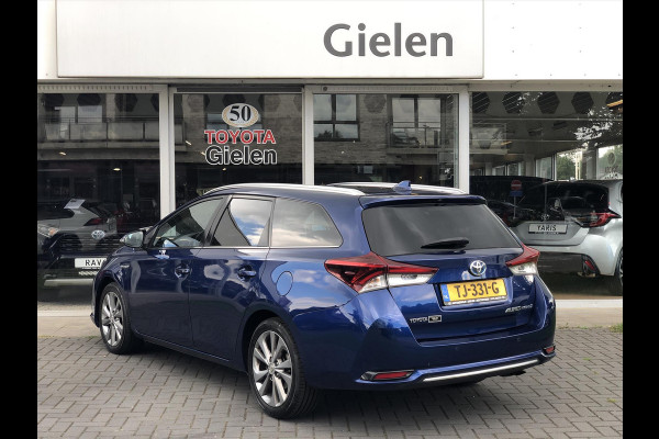 Toyota Auris 1.8 Touring Sports Hybrid Executive | Navigatie, Half leer, Stoelverwarming, Parkeersensoren, LED, DAB, 17inch, Keyless