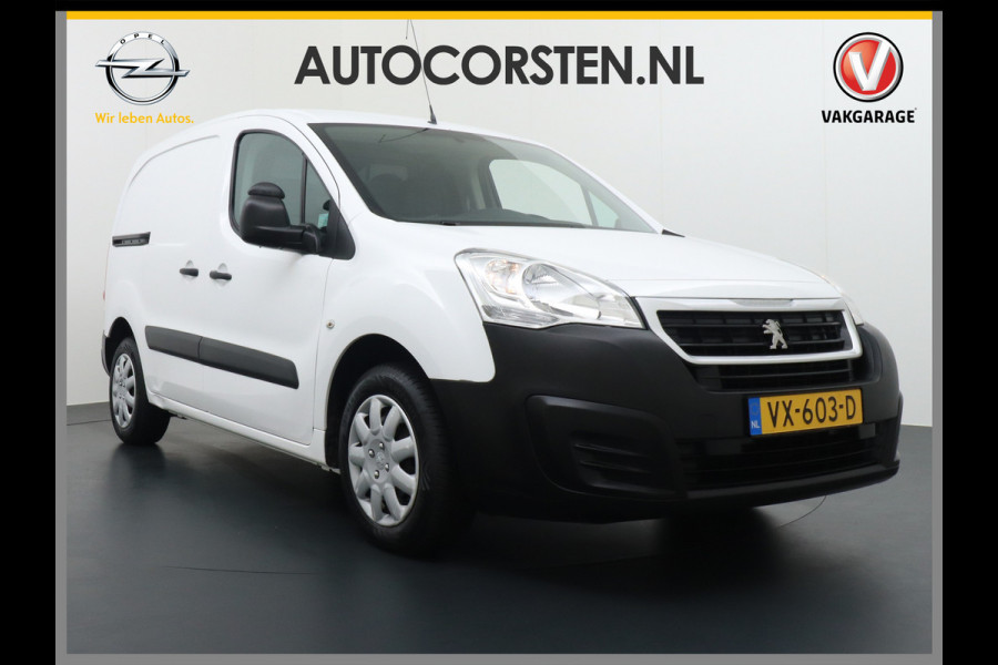 Peugeot Partner HDI 90PK XR BEKS Lades Inrichting Schuifdeur Rechts Airco PDC Cruise Control Bluetooth carkit Elec. Ramen Centrale Vergrendeling Org. NL Auto