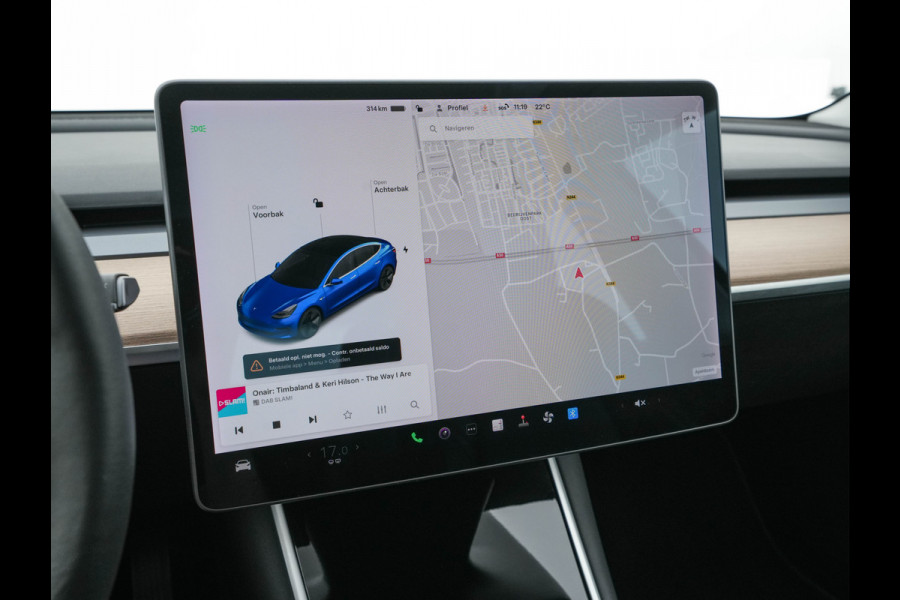 Tesla Model 3 Standard RWD Plus 60 kWh [ 3-Fase ] (INCL-BTW) Aut. *PANO | AUTO-PILOT | NAPPA-VOLLEDER | KEYLESS | FULL-LED | MEMORY-PACK | SURROUND-VIEW | DAB | APP-CONNECT | VIRTUAL-COCKPIT | LANE-ASSIST | COMFORT-SEATS | 18"ALU*