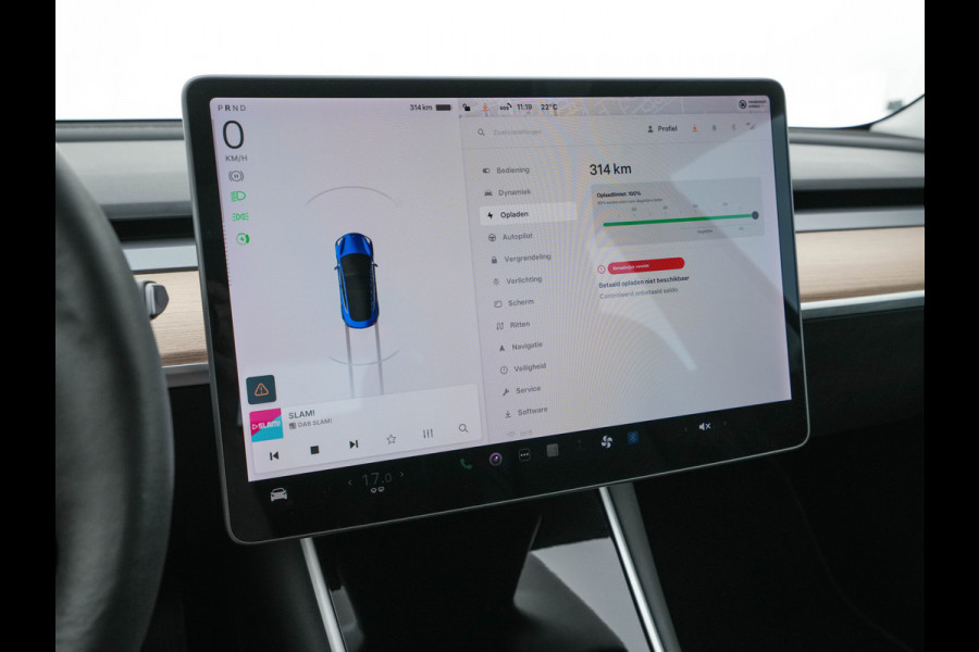 Tesla Model 3 Standard RWD Plus 60 kWh [ 3-Fase ] (INCL-BTW) Aut. *PANO | AUTO-PILOT | NAPPA-VOLLEDER | KEYLESS | FULL-LED | MEMORY-PACK | SURROUND-VIEW | DAB | APP-CONNECT | VIRTUAL-COCKPIT | LANE-ASSIST | COMFORT-SEATS | 18"ALU*