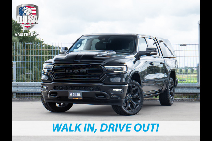 Dodge Ram 1500 5.7 V8 4x4 Crew Cab Limited Huif / Night Edition / Luchtvering / Harman Kardon Nieuw binnen!