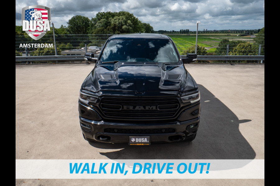 Dodge Ram 1500 5.7 V8 4x4 Crew Cab Limited Huif / Night Edition / Luchtvering / Harman Kardon Nieuw binnen!