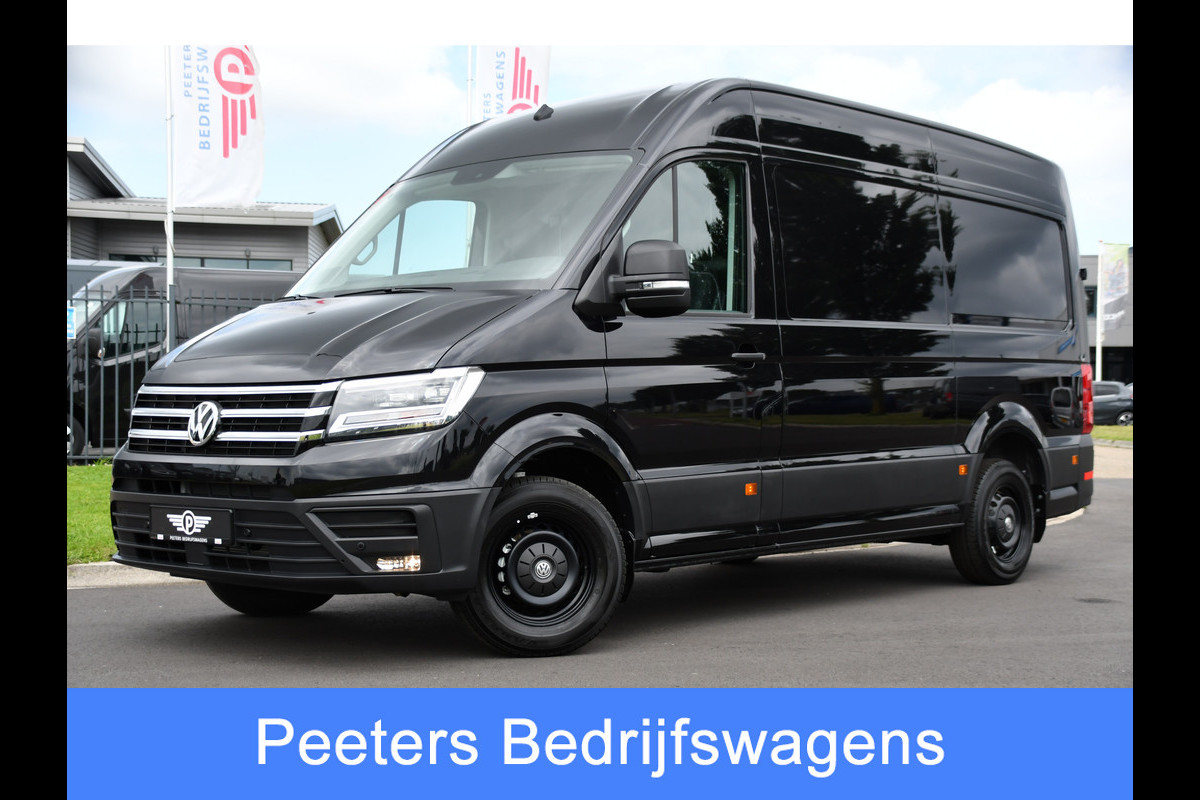 Volkswagen Crafter 35 2.0 TDI L3H3 Highline Black Edition Adaptieve Cruise, Camera, Carplay, 177PK, LED, Multimedia, Automaat, UNIEK!