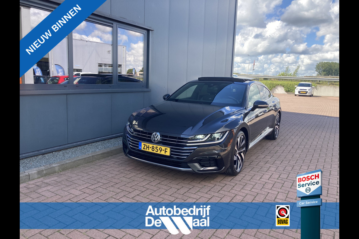 Volkswagen Arteon 2.0 TSi 190pk DSG Business R-Line SCHUIFDAK/VIRTUAL/DODEHOEK/CARPLAY/CAMERA/19INCH/TREKHAAKWEGKLAPBAAR