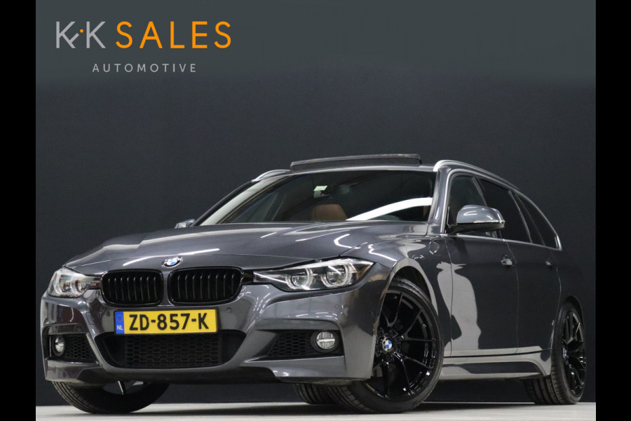 BMW 3 Serie Touring 318i M Sport [SCHUIFKANTELDAK, DIGITAL DASH, M-STUUR, VOL LEDER, PDC, STOELVERWARMING, CRUISE, NAVIGATIE, NIEUWSTAAT]