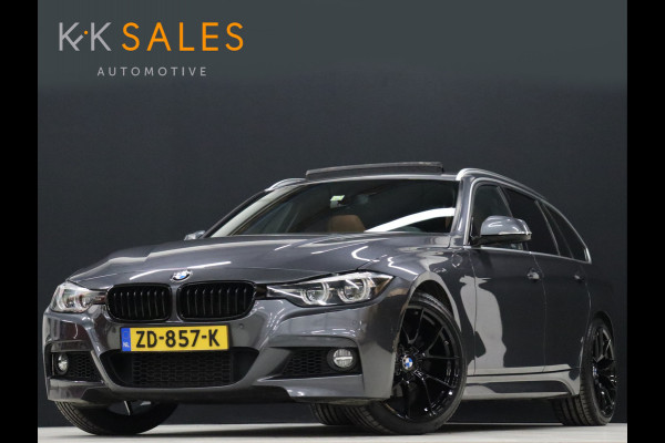 BMW 3 Serie Touring 318i M Sport [SCHUIFKANTELDAK, DIGITAL DASH, M-STUUR, VOL LEDER, PDC, STOELVERWARMING, CRUISE, NAVIGATIE, NIEUWSTAAT]